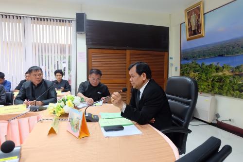 ผู้ตรวจราชการกรม เข้าร่วมประชุมติดตามผลการดำเนินงานโครงการตามแผนการตรวจราชการกระทรวงเกษตรและสหกรณ์ จังหวัดชัยภูมิ