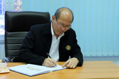 หัวหน้าผู้ตรวจราชการกรมเข้าร่วมการประชุมการตรวจติดตามงาน/โครงการ ตามแผนการตรวจราชการกระทรวงเกษตรและสหกรณ์ ปีงบประมาณ ๒๕๖๐ ของ นายดิเรก ตนพยอม ผู้ตรวจราชการกระทรวงเกษตรและสหกรณ์