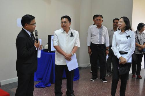 เลขาธิการ ส.ป.ก. ร่วมกันสรุปผลการดำเนินงานสืบทอดพระราชปณิธานด้านการเกษตร ณ พิพิธภัณฑ์การเกษตรเฉลิมพระเกียรติ พระบาทสมเด็จพระเจ้าอยู่หัว