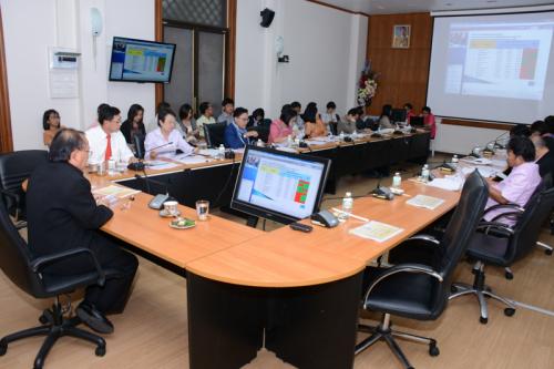 เลขาธิการ ส.ป.ก.ประชุมสรุปผลงานในไตรมาสที่ 1 ประจำปีงบประมาณ 2559 ผ่านระบบออนไลน์ทางไกล  
