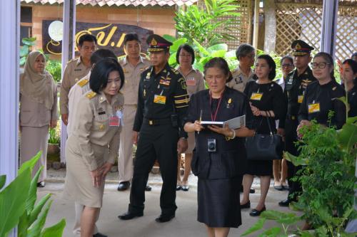 สมเด็จพระเทพรัตนราชสุดา สยามมกุฎราชกุมารี ทรงเสด็จพระราชดำเนินทอดพระเนตรการจัดนิทรรศการทางวิชาการและการแสดงผลงานของหน่วยงาน ในงานของดีเมืองนรา และทรงทอดพระเนตรนิทรรศการของสำนักงานการปฏิรูปที่ดินจังหวัดนราธิวาส