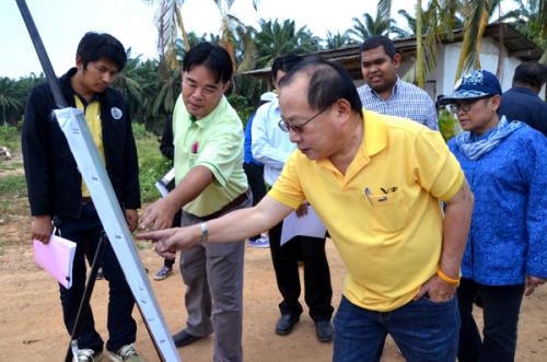 ลธก. ส.ป.ก. ลงพื้นที่ จ.ชุมพร ติดตามความก้าวหน้าโครงการจัดที่ดินตามนโยบาย คทช.