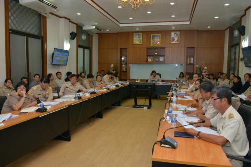 ส.ป.ก.ประชุมติดตามเร่งรัดการจัดที่ดินในพื้นที่ยึดคืน ตามคำสั่งหัวหน้า คสช.ที่๓๖/๒๕๕๙และความก้าวหน้าแปลงศูนย์เรียนรู้ฯ อำเภอปากช่อง จังหวัดนครราชสีมา