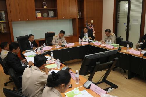 ส.ป.ก. ประชุมคณะทำงานดำเนินการขับเคลื่อนงาน ตามคำสั่ง คสช. ที่ ๓๖/๒๕๕๙ ครั้งที่ ๑/๒๕๖๐