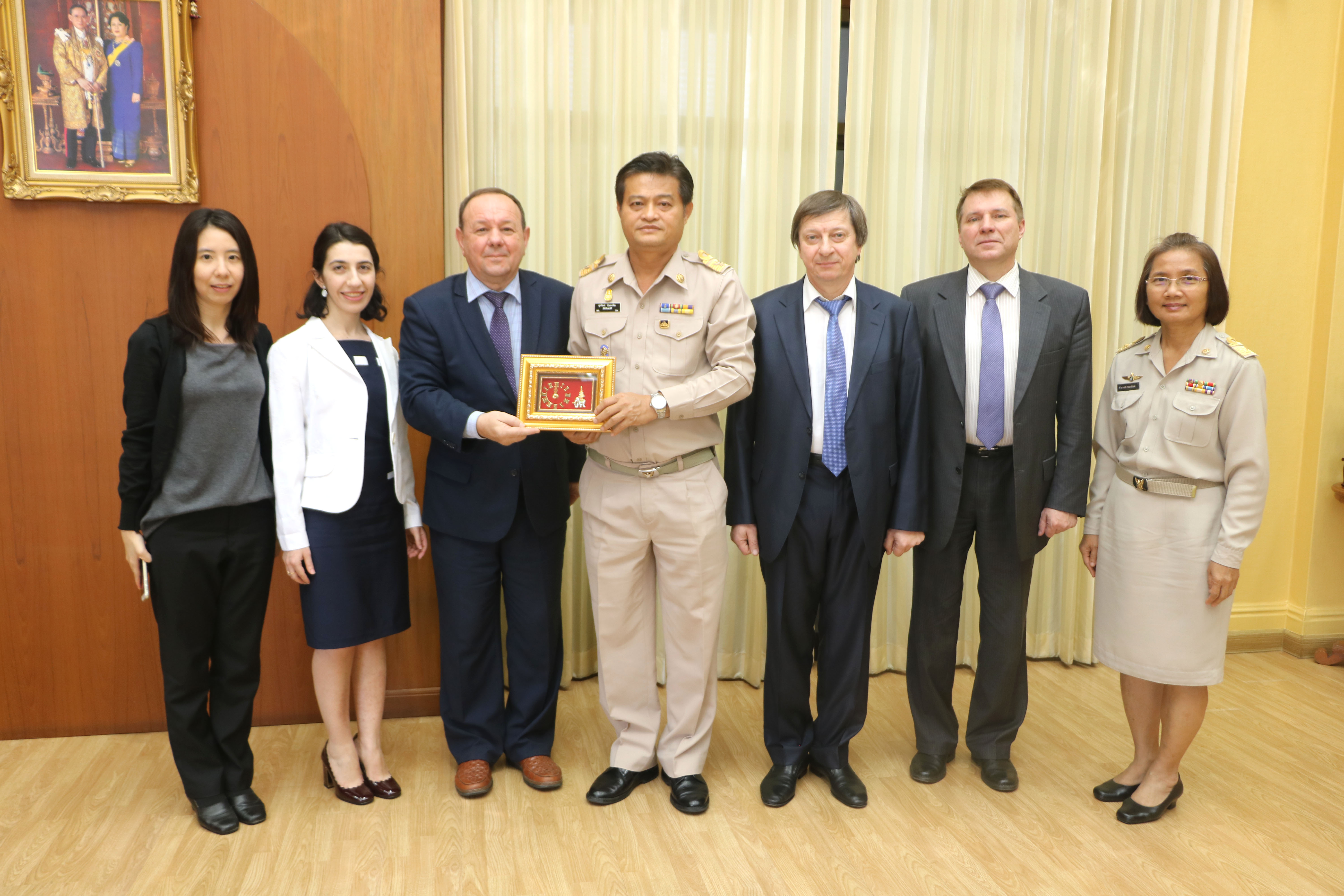 เลขาธิการ ส.ป.ก. ต้อนรับคณะผู้บริหารระดับสูงจากประเทศรัสเซีย