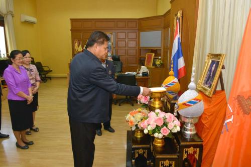สมเด็จพระเจ้าลูกเธอ เจ้าฟ้าจุฬาภรณวลัยลักษณ์ อัครราชกุมารี พระราชทาน ส.ค.ส. เนื่องในวาระดิถีขึ้นปีใหม่ ๒๕๖๑ พร้อมคำอวยพรแก่ ส.ป.ก.