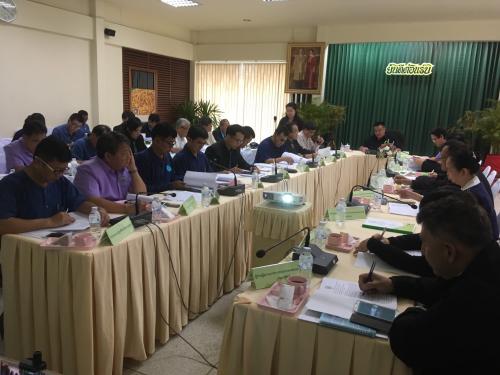 ผู้ตรวจราชการกรม (ส.ป.ก.) ร่วมประชุมการตรวจราชการตามแผนการตรวจราชการกระทรวงเกษตรและสหกรณ์ ประจำปีงบประมาณ พ.ศ. ๒๕๖๑ ของผู้ตรวจราชการกระทรวงเกษตรและสหกรณ์ (นายดิเรก ตนพยอม) ณ ห้องประชุมศูนย์เมล็ดพันธ์ข้าวกำแพงเพชร อำเภอเมืองจังหวัดกำแพงเพชร