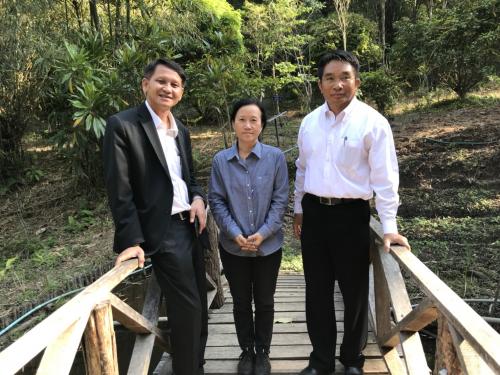 รองเลขาธิการ ส.ป.ก.ลงพื้นที่ติดตามงานโครงการเกษตรวิชญา ณ เขตพื้นที่ปฏิรูปที่ดิน ตำบลโป่งแยง อำเภอแม่ริม จังหวัดเชียงใหม่