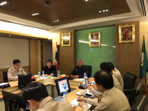 รมช.กษ.เป็นประธานในการประชุมผู้บริหารส.ป.ก. ทั้งส่วนกลางและส่วนภูมิภาค เพื่อหารือแนวทางการขับเคลื่อนโครงการไทยนิยม น้อมนำศาสตร์พระราชาสู่การพัฒนาอย่างยั่งยืน