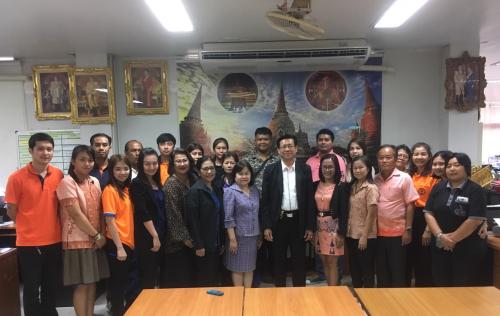 ผู้ตรวจราชการกรม ตรวจราชการและติดตามงานตามแผนงาน/โครงการ ตามนโยบาย ส.ป.ก. ปีงบประมาณ ๒๕๖๑ ของ ส.ป.ก.พระนครศรีอยุธยา