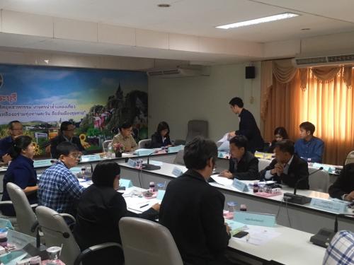ผู้ตรวจราชการกรม ร่วมประชุมการตรวจราชการตามแผนการตรวจราชการกระทรวงเกษตรและสหกรณ์ ประจำปีงบประมาณ พ.ศ. ๒๕๖๑ ของผู้ตรวจราชการกระทรวงเกษตรและสหกรณ์ (นายสรวิศ ธานีโต) ณ ศาลากลาง อำเภอเมือง จังหวัดสระบุรี