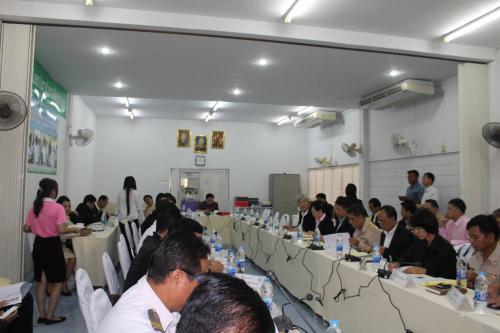 ผู้ตรวจราชการกรมส.ป.ก.ร่วมประชุมการตรวจราชการตามแผนการตรวจราชการกระทรวงเกษตรและสหกรณ์ ประจำปีงบประมาณ พ.ศ. ๒๕๖๑ ของผู้ตรวจราชการกระทรวงเกษตรและสหกรณ์ (นายคมสัน  จำรูญพงษ์)เขตตรวจราชการที่ ๓ ณ ศาลากลาง  จังหวัดสระแก้ว 