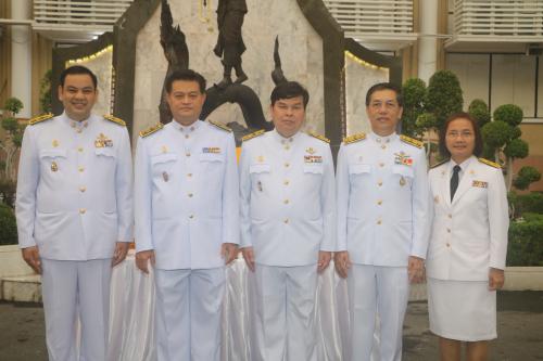 ผู้บริหาร ส.ป.ก. ร่วมพิธีสงฆ์และสักการะสิ่งศักดิ์สิทธิ์เนื่องในวันคล้ายวันสถาปนากระทรวงเกษตรและสหกรณ์ ๑ เมษายน ๒๕๖๑