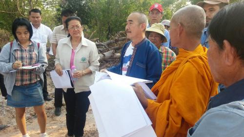ที่ปรึกษารัฐมนตรีช่วยว่าการกระทรวงเกษตรและสหกรณ์ ประชุมและลงพื้นที่ ร่วมกับ ส.ป.ก.และท้องถิ่นร่วมตรวจสอบข้อเท็จจริงที่ราษฎรยื่นหนังสือร้องเรียนขอออกเอกสารสิทธิในที่ดินทำกินในเขตปฏิรูปที่ดิน อำเภอเลิงนกทา จังหวัดยโสธร