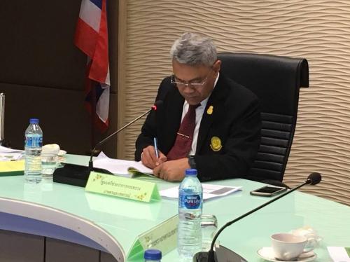 เลขาธิการ ส.ป.ก. เข้าร่วมประชุมคณะอนุกรรมการส่งเสริมและพัฒนาอาชีพ ครั้งที่ 2/2561