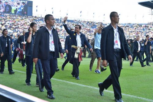 รองเลขาธิการส.ป.ก.ร่วมต้อนรับนายกรัฐมนตรีและร่วมลงพื้นที่จังหวัดบุรีรัมย์ในวาระการประชุมคณะรัฐมนตรีนอกสถานที่(ครม.สัญจร)