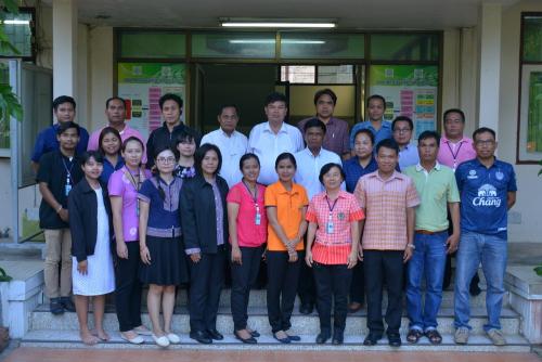 รองเลขาธิการส.ป.ก.ตรวจเยี่ยมส.ป.ก.บุรีรัมย์ ในโอกาสติดตามคณะรัฐมนตรีลงพื้นที่ประชุมคณะรัฐมนตรีนอกสถานที่(ครม.สัญจร)