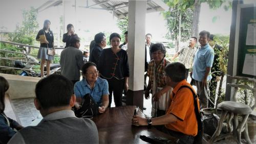 รองเลขาธิการ ส.ป.ก. ลงพื้นที่ตรวจสอบข้อเท็จจริงและหารือเพื่อแก้ไขปัญหากรณีราษฎรยื่นหนังสือร้องเรียนขอออกเอกสารสิทธิที่ทำกิน จ.ยโสธร