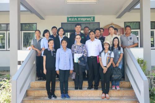 รองเลขาธิการ ส.ป.ก. ลงพื้นที่ติดตามงานพื้นที่ ม.๔๔ ณ จ.กาญจนบุรี