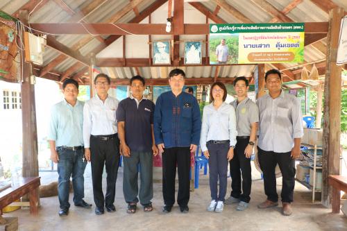 รองเลขาธิการ ส.ป.ก. ลงพื้นที่ตรวจติดตาม ณ ศูนย์การเรียนรู้การเพิ่มประสิทธิภาพการผลิตสินค้าเกษตรกร (ศพก.) จ.ชัยนาท