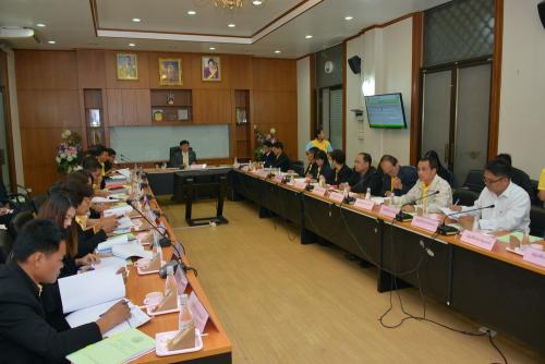 ส.ป.ก.ประชุมคณะทำงานตรวจสอบผลการดำเนินงานตามโครงการแก้ไขปัญหาที่ดินทำกินให้แก่เกษตรกรสภาประชาชน ๔ ภาค ครั้งที่ ๒/๒๕๖๑ 