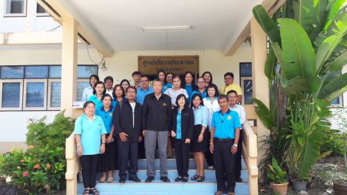 หัวหน้าผู้ตรวจราชการกรม ตรวจราชการและติดตามงานตามแผนงาน โครงการ และภารกิจตามนโยบายยุทธศาสตร์ของ ส.ป.ก. ประจำปีงบประมาณ พ.ศ. ๒๕๖๑ รอบที่ ๒ และติดตามความก้าวหน้าโครงการไทยนิยม ยั่งยืน ของ ส.ป.ก.สงขลา และ ส.ป.ก.สตูล 