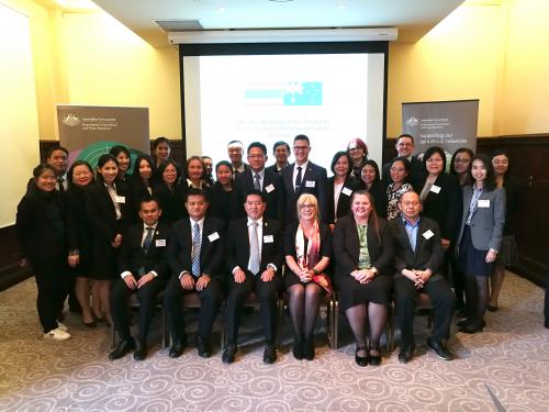 ส.ป.ก.เข้าร่วมประชุมคณะทำงานร่วมด้านการเกษตรไทย – ออสเตรเลีย ครั้งที่ 18 ณ เมืองเมลเบิร์น เครือรัฐออสเตรเลีย