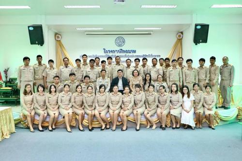 ส.ป.ก. จัดโครงการฝึกอบรม หลักสูตร การเป็นข้าราชการที่ดีสำหรับข้าราชการที่อยู่ระหว่างทดลองปฏิบัติหน้าที่ราชการ ณ ศูนย์การเรียนรู้เพื่อการปฏิรูปที่ดิน จ.พระนครศรีอยุธยา