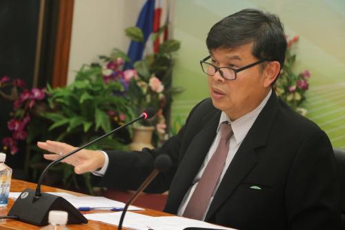 รองเลขาธิการ ส.ป.ก.เป็นประธานการประชุมการดำเนินการและแสดงความคิดเห็น/แนวทางการดำเนินงานป้องกันและปราบปรามการทุจริต และส่งเสริมคุณธรรมจริยธรรมของ ส.ป.ก.