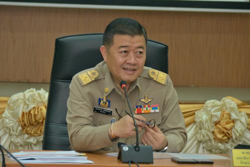 เลขาธิการ ส.ป.ก. ประชุมมอบนโยบายและรับฟังการนำเสนอภารกิจของกองการเจ้าหน้าที่,กลุ่มพัฒนาระบบบริหารและกลุ่มตรวจสอบภายใน