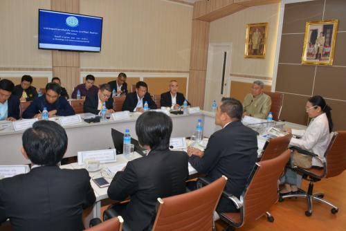 ผู้บริหาร ส.ป.ก.ร่วมประชุมหน่วยงานในกำกับรัฐมนตรีช่วยว่าการกระทรวงเกษตรและสหกรณ์ (ดร.วิวัฒน์ ศัลยกำธร)