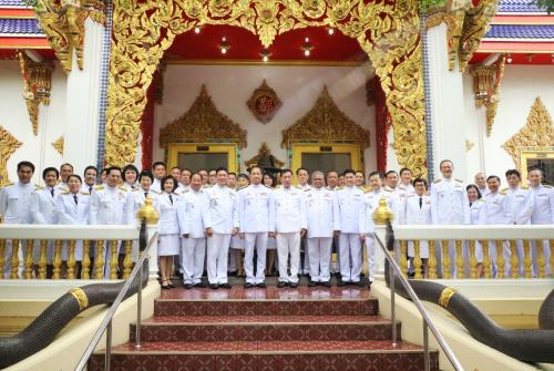 ส.ป.ก. เข้าร่วมพิธีถวายผ้าพระกฐินพระราชทานของกระทรวงเกษตรและสหกรณ์ ประจำปี ๒๕๖๑