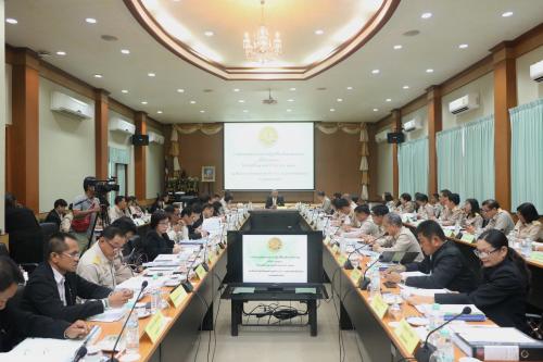 รัฐมนตรีช่วยว่าการกระทรวงเกษตรและสหกรณ์ (ดร.วิวัฒน์ ศัลยกำธร) เป็นประธานการประชุมคณะกรรมการปฏิรูปที่ดินเพื่อเกษตรกรรม (คปก.) ครั้งที่ ๔/๒๕๖๑