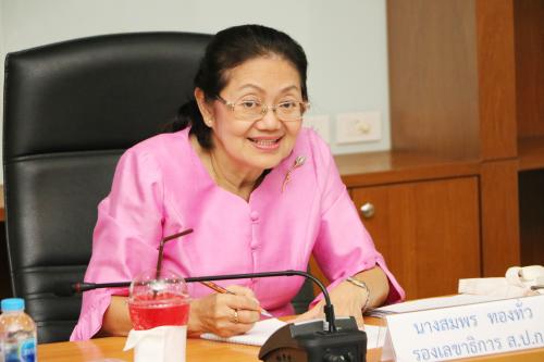 ส.ป.ก. ประชุมหารือแนวทางการแก้ไขปัญหาเกษตรกร โครงการสร้างความร่วมมือไตรภาคี (ไผ่กิมซุ่ง) จ.กาญจนบุรี ครั้งที่ ๒/๒๕๖๑