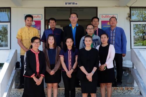 หัวหน้าผู้ตรวจราชการกรม เข้าตรวจเยี่ยมและติดตามผลการดำเนินงานของสำนักงานการปฏิรูปที่ดินจังหวัดนครพนม (ส.ป.ก.นครพนม) 