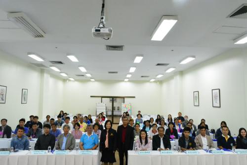 ส.ป.ก.จัดโครงการปฐมนิเทศผู้สมัครเข้ารับการฝึกอบรมหลักสูตรการพัฒนาผู้นำเกษตรกรรุ่นใหม่ รุ่นที่ ๑๕