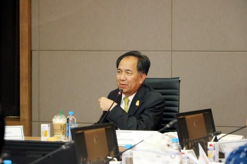ส.ป.ก.ร่วมประชุมผู้บริหารระดับสูงกระทรวงเกษตรและสหกรณ์ ณ กรมชลประทาน สามเสน