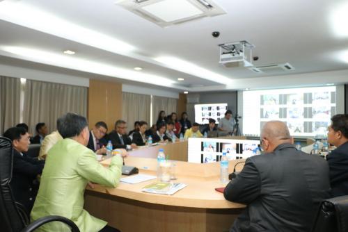 ส.ป.ก.ร่วมประชุมกำหนดแนวทางการช่วยเหลือฟื้นฟูผู้ประสบภัยด้านการเกษตรที่ได้ผลกระทบจากพายุโซนร้อน ปาบึก