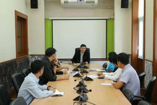 ส.ป.ก.ประชุมคณะทำงานด้านประชาสัมพันธ์งาน ครบรอบ ๔๔ ปี วันสถาปนาสำนักงานการปฏิรูปที่ดินเพื่อเกษตรกรรม 