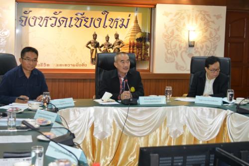 ที่ปรึกษา รมช.กษ.พร้อมด้วยรองเลขาธิการ ส.ป.ก.ลงพื้นที่ประชุมติดตามผลการจัดที่ดินให้ชุมชนตามนโยบายรัฐบาลในพื้นที่ ส.ป.ก.แปลงสวนส้มของคณะอนุกรรมการนโยบายที่ดินจังหวัดเชียงใหม่ (คทช.จังหวัดเชียงใหม่) 