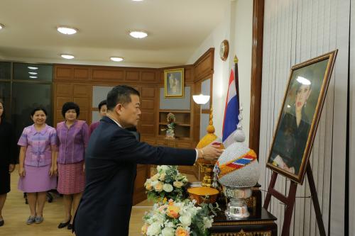 สมเด็จพระเจ้าลูกเธอ เจ้าฟ้าจุฬาภรณวลัยลักษณ์ อัครราชกุมารี พระราชทาน ส.ค.ส.เนื่องในวาระดิถีขึ้นปีใหม่ ๒๕๖๒ พร้อมคำอวยพรแก่ ส.ป.ก.