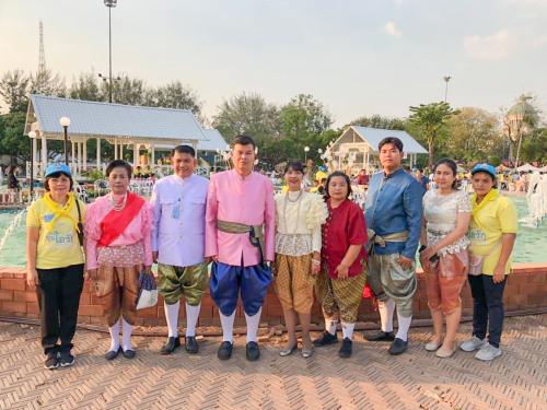 รองเลขาธิการ ส.ป.ก. ร่วมงานเลี้ยงพระราชทาน Thank you Party งานอุ่นไอรัก คลายความหนาว “สายน้ำแห่งรัตนโกสินทร์”