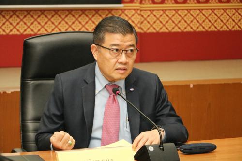 ส.ป.ก. ประชุมคณะทำงานศูนย์ปฏิบัติการแก้ไขปัญหาการครอบครองที่ดินในเขตปฏิรูปที่ดินเพื่อเกษตรกรรมโดยมิชอบด้วยกฎหมาย ครั้งที่ ๑/๒๕๖๒
