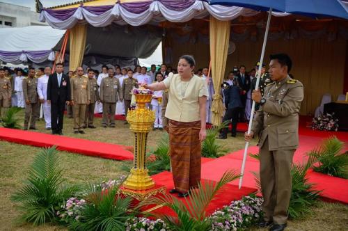 พระเจ้าหลานเธอ พระองค์เจ้าอทิตยาทรกิติคุณ เสด็จฯเปิดงานวันเกษตรแห่งชาติ ประจำปีพุทธศักราช 2558