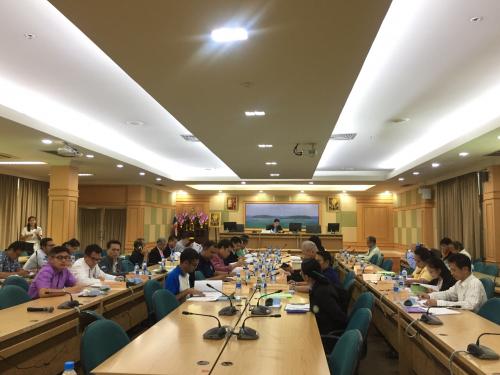 ผู้ตรวจราชการกรม ร่วมประชุมการตรวจราชการตามแผนการตรวจราชการกระทรวงเกษตรและสหกรณ์ ปีงบประมาณ ๒๕๖๒ 