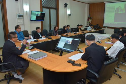 ส.ป.ก.ประชุมทางไกลออนไลน์ติดตามความก้าวหน้าของการดำเนินงานพัฒนาโครงสร้างพื้นฐานสาธารณูปโภคและการส่งเสริมพัฒนาอาชีพและคุณภาพชีวิตในเขตปฏิรูปที่ดิน
