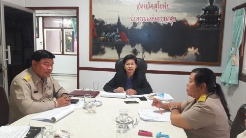 ผู้ตรวจราชการกรม ตรวจติดตามงานและลงพื้นที่แปลงเกษตรกรรม จังหวัดสุโขทัย