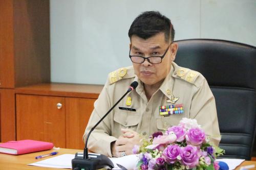 ส.ป.ก. ประชุมออนไลน์ทางไกล (Conference) เรื่อง การดำเนินเปลี่ยนแปลงลูกจ้างชั่วคราวกองทุนเป็นพนักงานกองทุนการปฏิรูปที่ดินเพื่อเกษตรกรรม