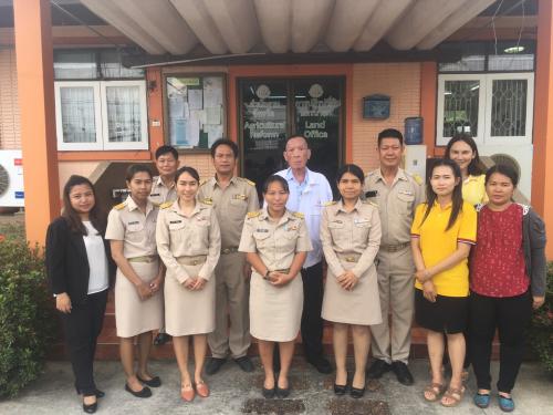ผู้ตรวจราชการกรม และคณะได้ลงพื้นที่ตรวจราชการ รอบที่ ๑ ณ ส.ป.ก.นครนายก