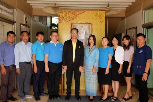 หัวหน้าผู้ตรวจราชการกรมพร้อมคณะตรวจราชการติดตามผลการดำเนินงานตามแผนงาน ส.ป.ก. ณ ส.ป.ก.อุดรธานี 